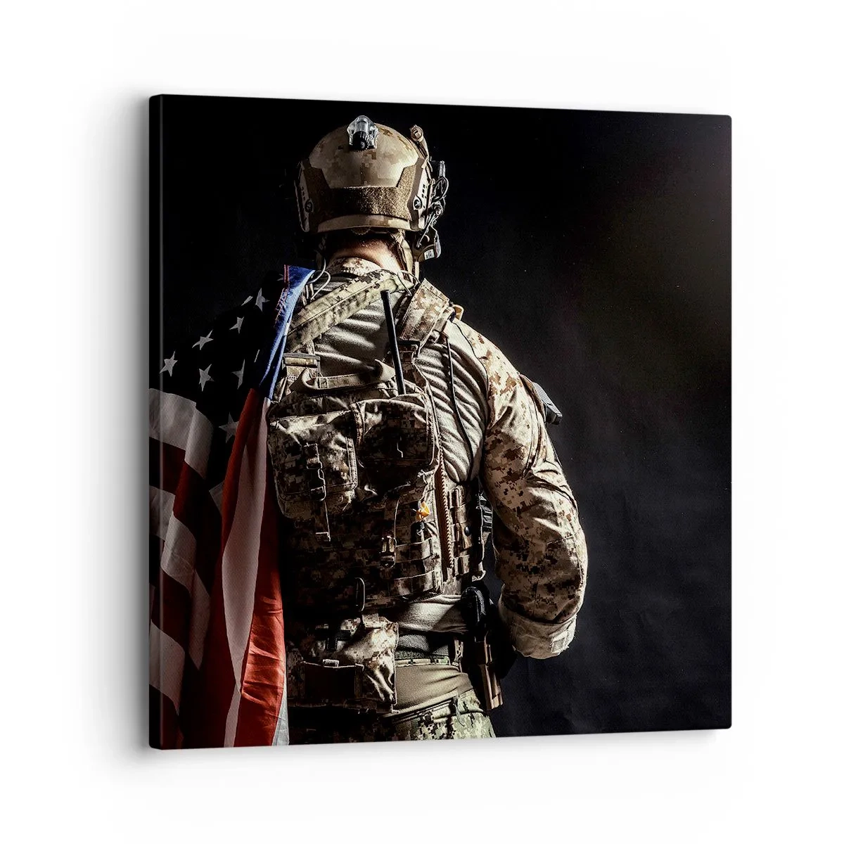 Schilderen op canvas - Dat is waarom - 30x30 cm